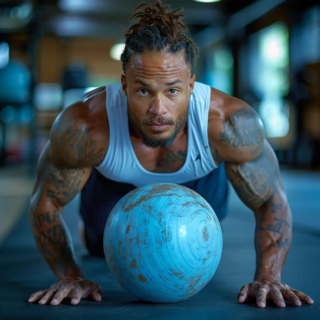 Fit worden met dagelijkse routines op de zitbal